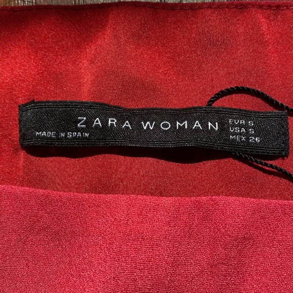 Zara Woman Red Dress - Picture 2 of 2